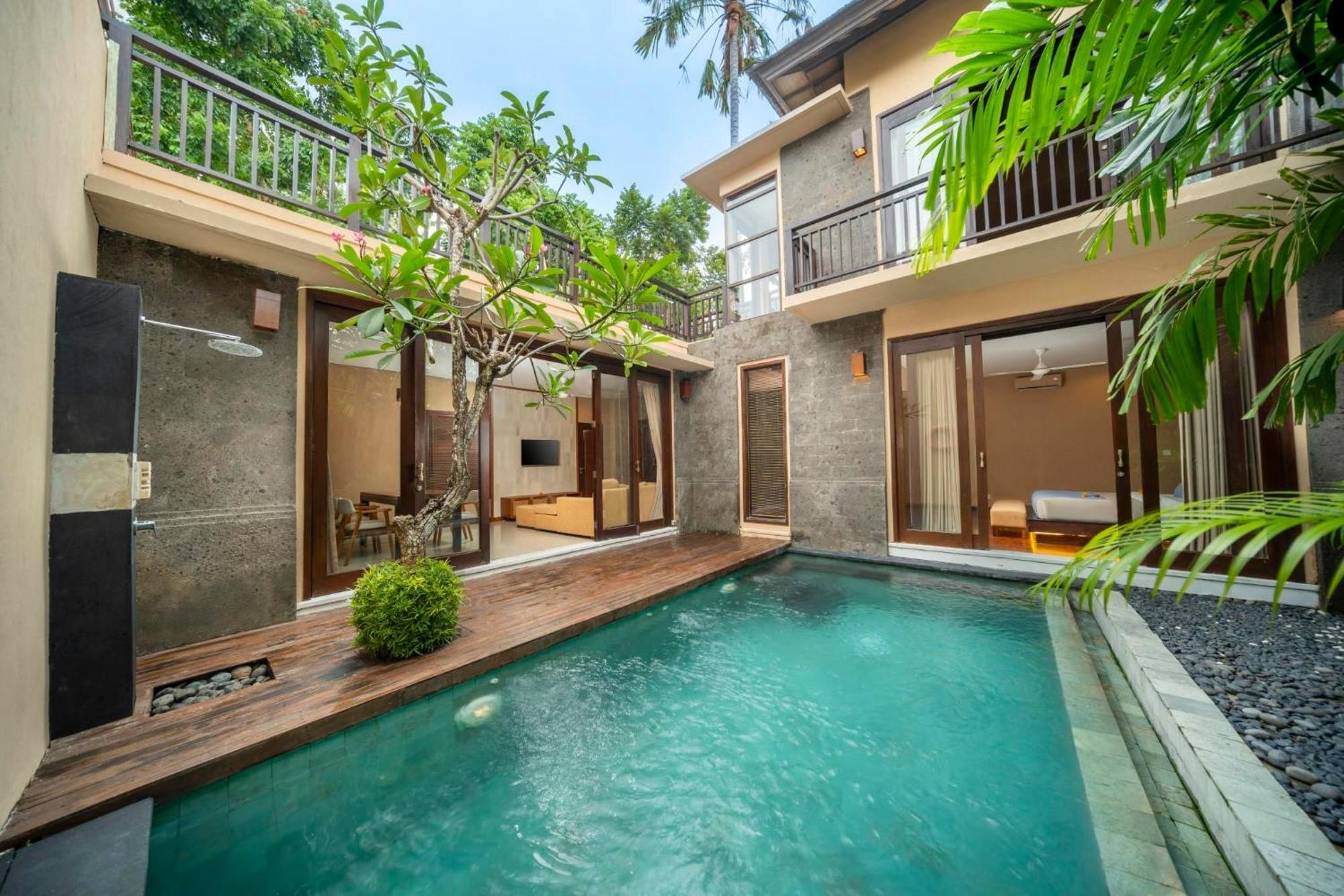 Canggu Circle Villa By Ini Vie Hospitality Esterno foto